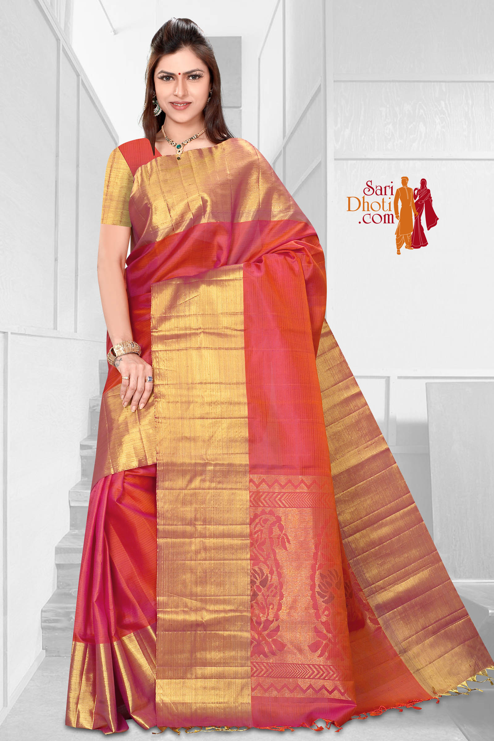 Soft Silk Saree 3619 - Saridhoti